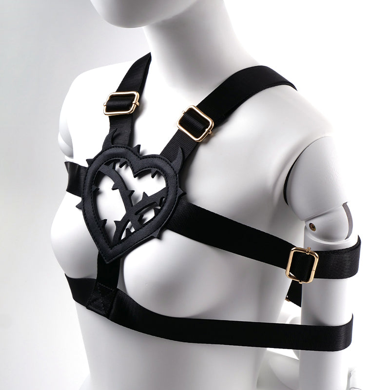 Deluxe Upper body Shibari Bondage Straps, Self Bondage Straps