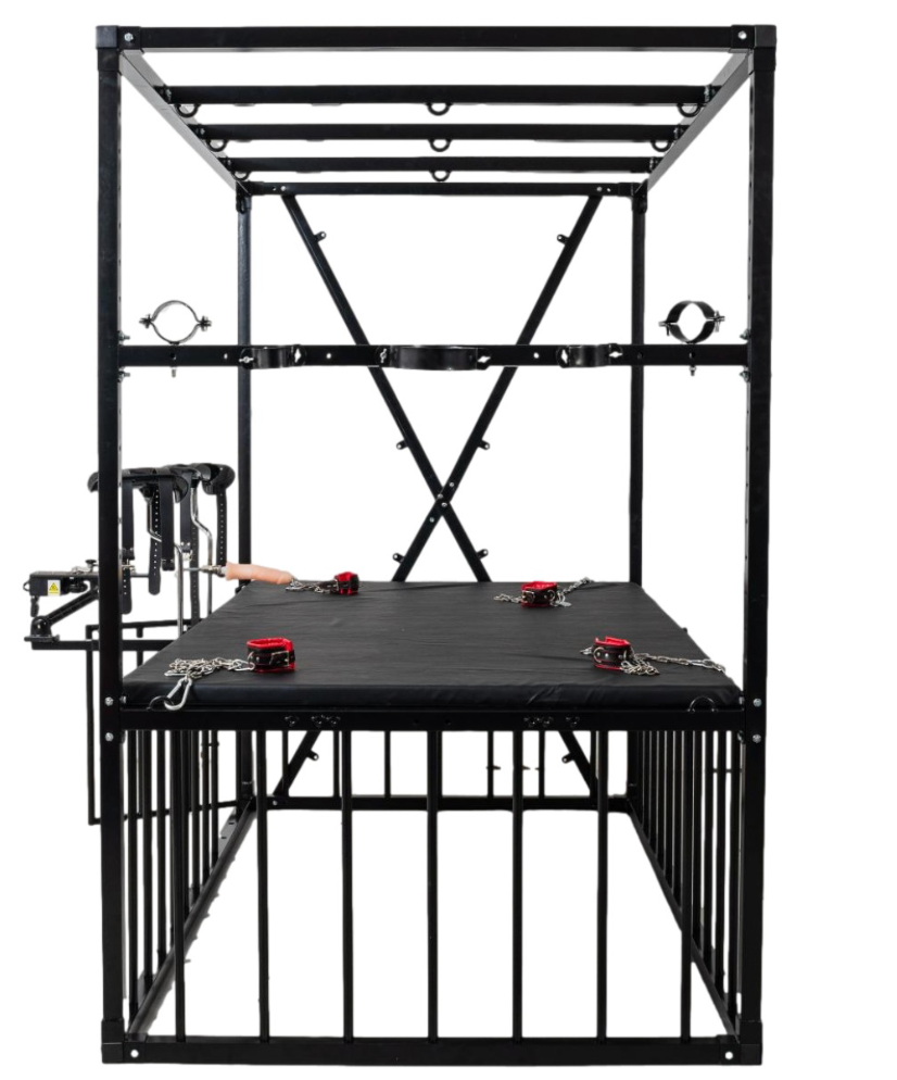 Multi-Purpose Bondage Bed with a X-cross