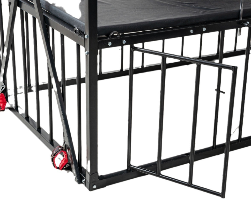 Multi-Purpose Bondage Bed with a X-cross